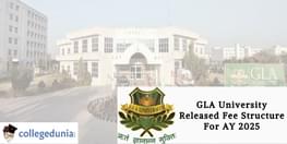 GLA University Released Fee Structure For AY 2025